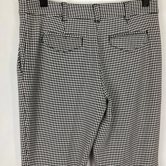Maeve By Anthropologie Houndstooth Cuff Pants Size 0P - Picture 5 of 7